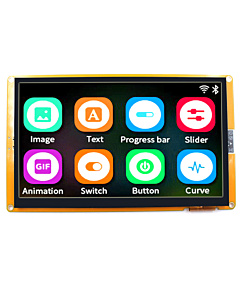 7 Inch LCD Touch Display and I2S Audio output with ESP32-S3 WROOM  Development Board