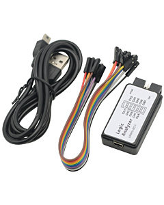 USB Logic Analyzer 24MHz 8-Channel Digital Debugging Tool