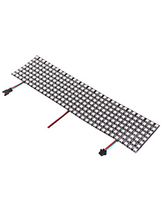 8x32 Flexible WS2812B Addressable RGB LED Matrix - 256 Pixels