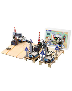 ACEBOTT Easy-Plug Intelligent Transportation STEM Starter Educational DIY Kit ESP32 Wifi-IOT QE027