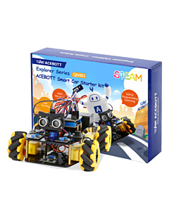 ACEBOTT Smart Car Starter Educational DIY Kit ESP32 Wifi-App Control QD001
