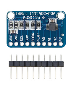 ADS1115 16-Bit ADC 4-Channel Precision Analog-to-Digital Converter with PGA