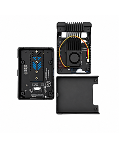 Argon NEO 5 M.2 NVMe PCIe Case for Raspberry Pi 5 - Aluminum Enclosure with Active Cooling & NVMe Support