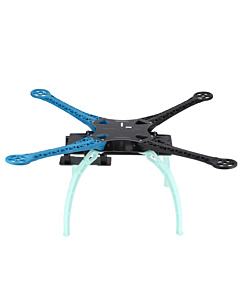 S500 Quadcopter Frame PCB Version - Blue/Black Arms with Blue Landing Gear DIY KIt