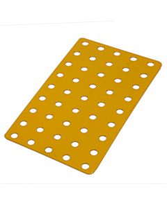 MechX Base Metal Perforated Plate With 9x5 Holes  for Robotics and DIY Building