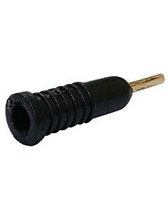 Banana Plug 2mm Black colour