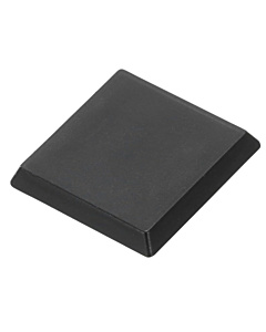 Black Plastic End Cap for 2020 Aluminum Profile - Professional Finishing Cover