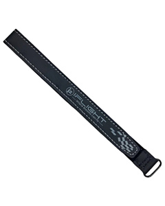 iFlight 15x200mm Microfiber RC Battery Strap - Black with Metal Ring