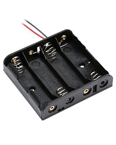 4 x 1.5V AAA Battery Holder 6V Output