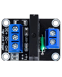 1-Channel 5V Solid-State Relay (SSR) Module - Low-Level Trigger, 250V 2A AC