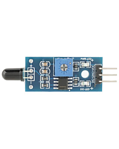 IR Flame Sensor Module - 3-Pin Digital Fire Detector with LM393 Comparator