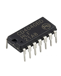 CD4040 12-Stage Ripple Carry Binary Counter IC DIP-16 Package