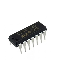 CD4051 Single 8-channel Multiplexer/Demultiplexer IC DIP-16 Package