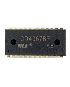 CD4067 16-Channel Analog Multiplexer/Demultiplexer IC DIP-24 Package Product Code: EC-0532