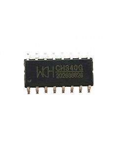 USB to Serial TTL-RS232 converter IC CH340G SOIC16 