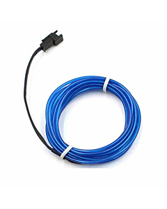 EL Wire  (Chasing Blue, 5m )