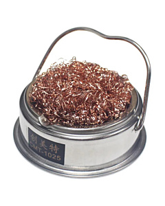 Brass Wire Soldering Iron Tip Cleaner With Stainless Steel Stand