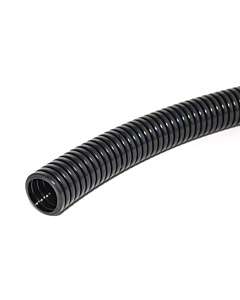 34.5mm OD  Corrugated Flexible Conduit Black 10 Mtr Length 