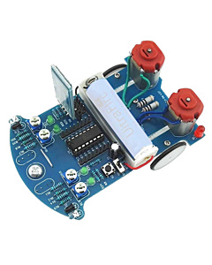 D2-6 Line Follower Intelligent Robot Car With Bluetooth Remote Control DIY Kit