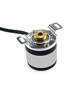 D6MM Hollow Shaft 5-24 VDC 1000 Pulses NPN Incremental Photoelectric Rotary Encoder
