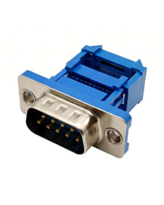 DB9 Male IDC Crimp Connector for Flat Ribbon Cable