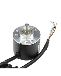 D6mm Solid Shaft 5-24 VDC 400 Pulses Incremental Photoelectric Rotary Encoder