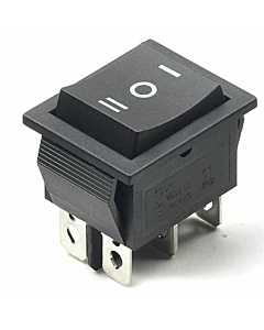ProMax Rocker Switch DPDT Momentary for DC Motor Direction Control KCD4 223
