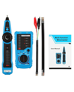 EN61010-1 LAN Network Ethernet Cable Tester Wire Tracker RJ11 RJ45 Cat5 Cat6 Telephone line