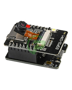ESP32-CAM-MB + Micro USB Programmer – CH340G Serial Chip (OV2640 Camera)
