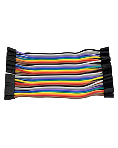 Female To Female Jumper Wires 40 Pcs 30cm