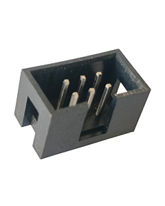 FRC IDC Box Male Header Straight 3x2,6 Pins