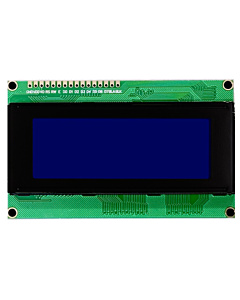 2004A 20x4 Character LCD Display Module - Blue Backlight (HD44780 Compatible)