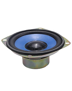 3-Inch Full-Range Audio Speaker - 4 Ohm, 5W with Blue Cone