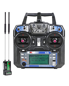 FS-i6 2.4 GHz 6 Channel Remote Radio Controller for FPV  Quadcopter Tx Rx Mode 2