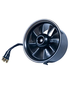 AEORC XF6408 64mm 8-Blade CW Electric Ducted Fan (EDF) with Pre-Installed M2220 4000KV Brushless Motor