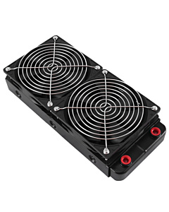 G1/4 240mm Liquid Cooling Radiator Water Condensor With Fan 