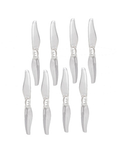 Gemfan Hurricane 3018 2-Blade 3-Inch Propellers (1.5mm Hole) - Clear 4CW + 4CCW