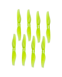 Gemfan Hurricane 3018 2-Blade 3-Inch Propellers (1.5mm Hole) - Yellow 4CW + 4CCW