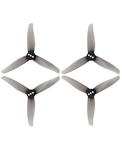 Gemfan Hurricane 3016 3-Blade 3-Inch Propellers (1.5mm Hole) - Clear Grey 2CW + 2CCW