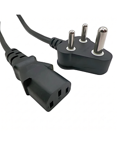 3 Pin AC Power Cord Cable for Laptop Adapters 1.2m 