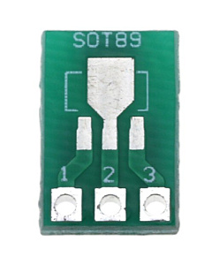 SOT89 SOT223 to DIP Adapter PCB - Double-Sided SMD Converter