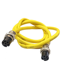 GX12 - 6 Pin Extension Female to Female  Aviation Connector with 1M Cable