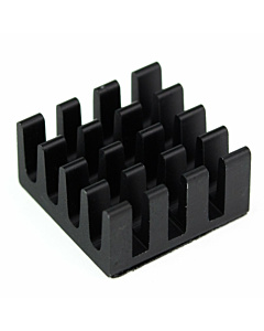 3 in 1 Black Aluminium Heatsink for Raspberry Pi