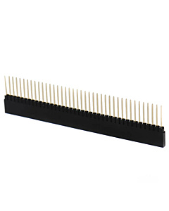 40×1 Header Pin 2.54mm Straight Long Female Strip Connector 