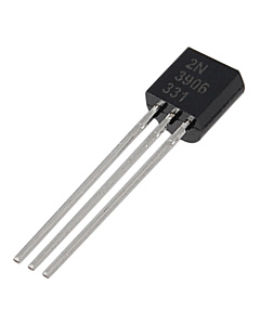 2N3906 PNP Transistor 45V, 200mA,  TO-9