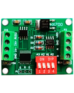 HX700 Electronic Weight Scale Signal Analog To Digital Converter Board RS485 Port Load Cell AD RS485 Module