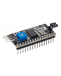 I2C LCD Backpack Interface Module with PCF8574T Chip for 16x2 and 20x4 Character Displays