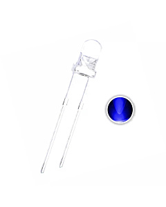 Blue  LED (3mm  Clear)