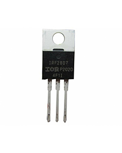 IRF2807 MOSFET  N-Channel HEXFET Power MOSFET TO-220 Package - 75V 82A