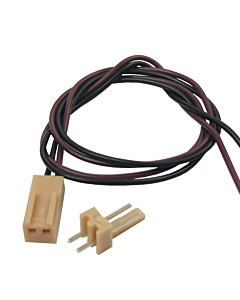 2-pin KK 254 Polarised Connector Male & Female with Wire